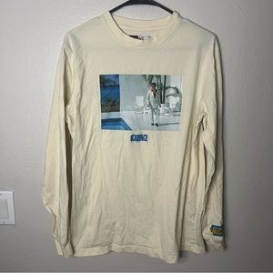 Shoe Palace Longsleeve Scarface Cream Shirt - sz M